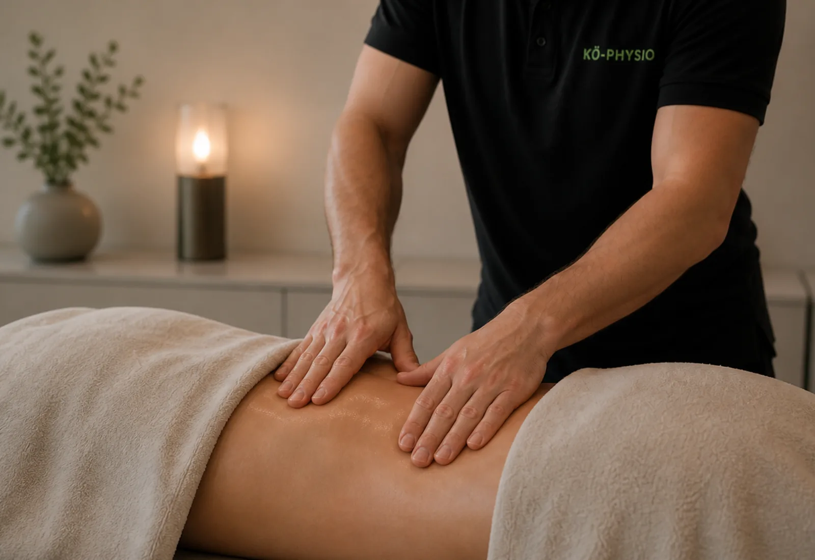 Klassische Massage Therapie bei KÖ-PHYSIO in Düsseldorf